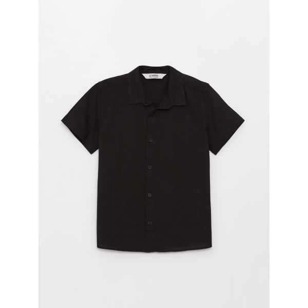 Basic Short Sleeve Boy Shirt