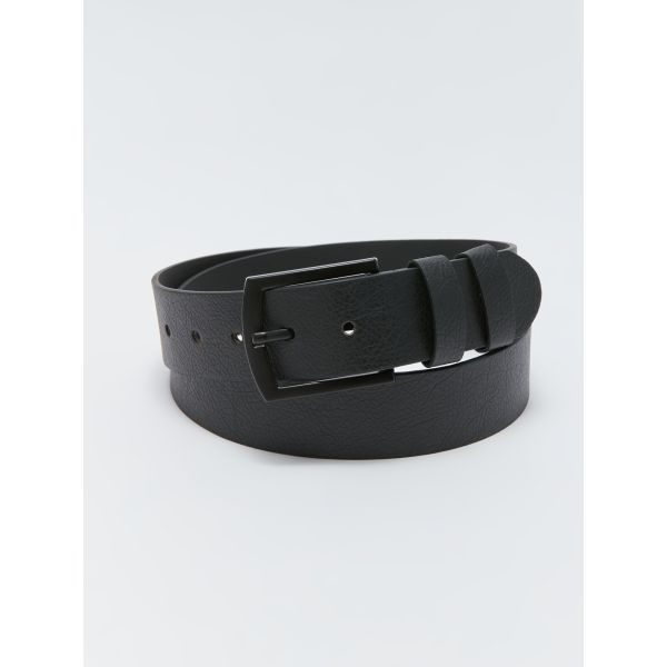 Leather Look Men's Belt