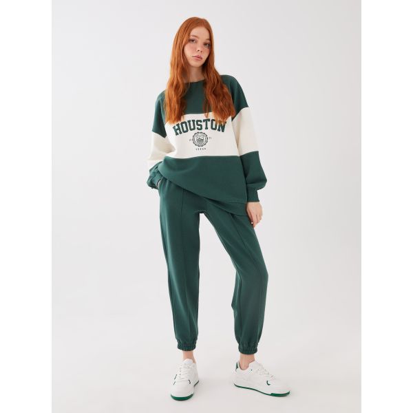 Women's Elastic Waist Regular Jogger Sweatpants