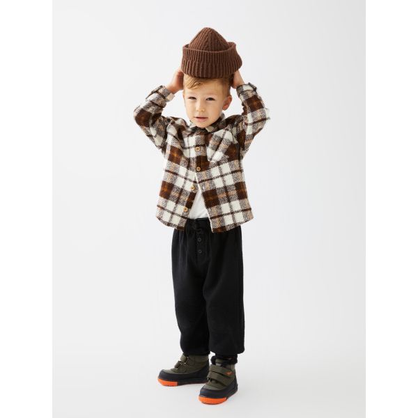 Elastic Waist Basic Baby Boy Sweatpants