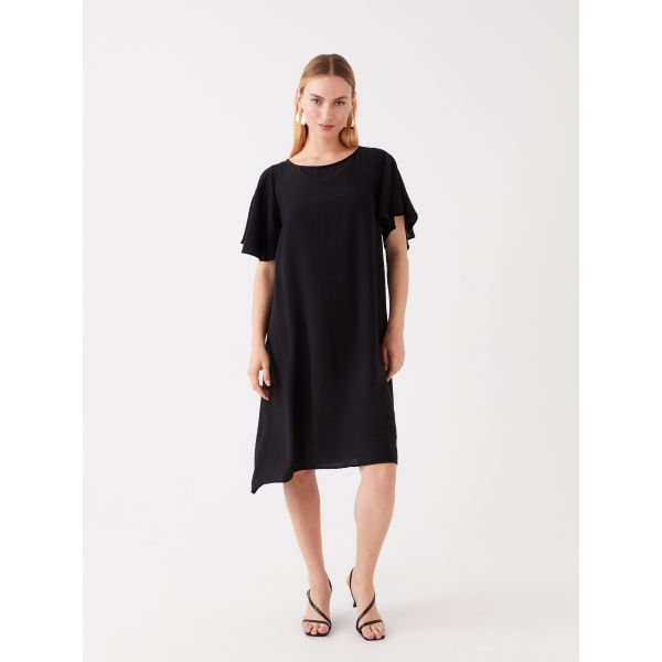 Crew Neck Regular Short Sleeve Women's Dress