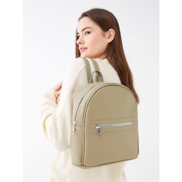 Leather Look Women's Backpack