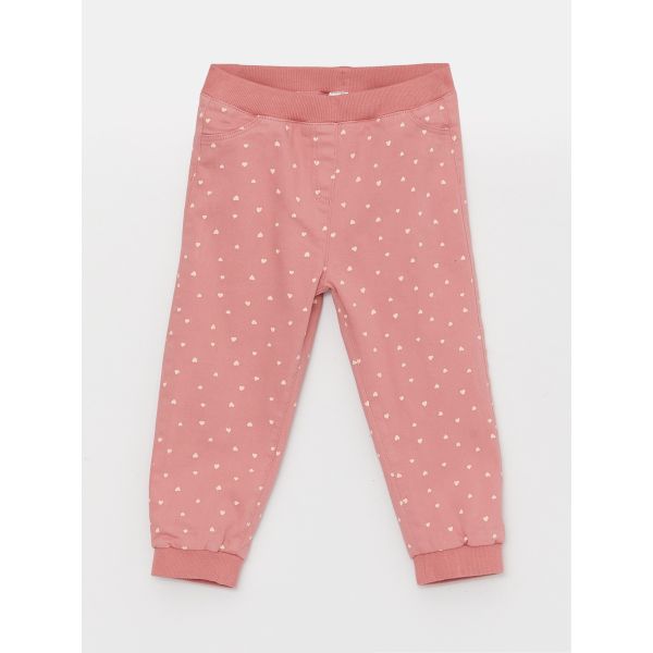 Patterned Baby Girl Pants