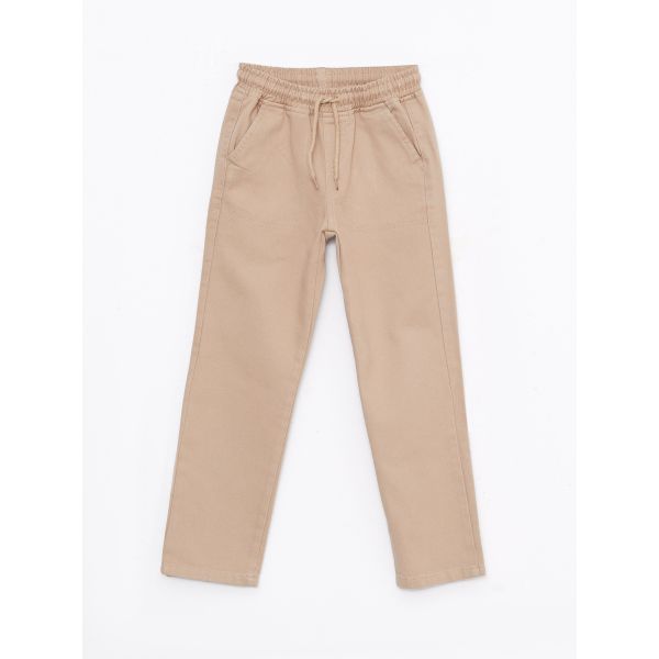 Elastic Waist Basic Boy Trousers