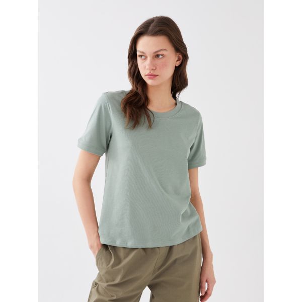 Women's Crew Neck Short Sleeve T-Shirt