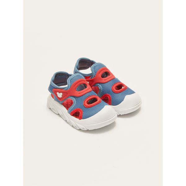 Printed Velcro Closure Baby Girl Sandals