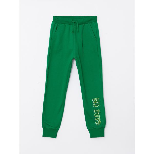 Elastic Waist Printed Boy Jogger Sweatpants