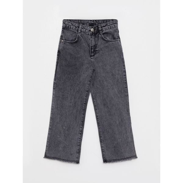 Basic Bell-Bottoms Girl Denim Trousers