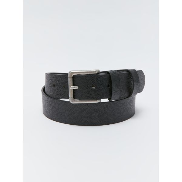 Leather Look Men's Belt