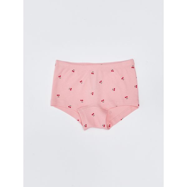 Printed Cotton Girls' Boxer