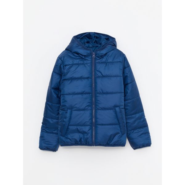 Hooded Basic Boy Puffer