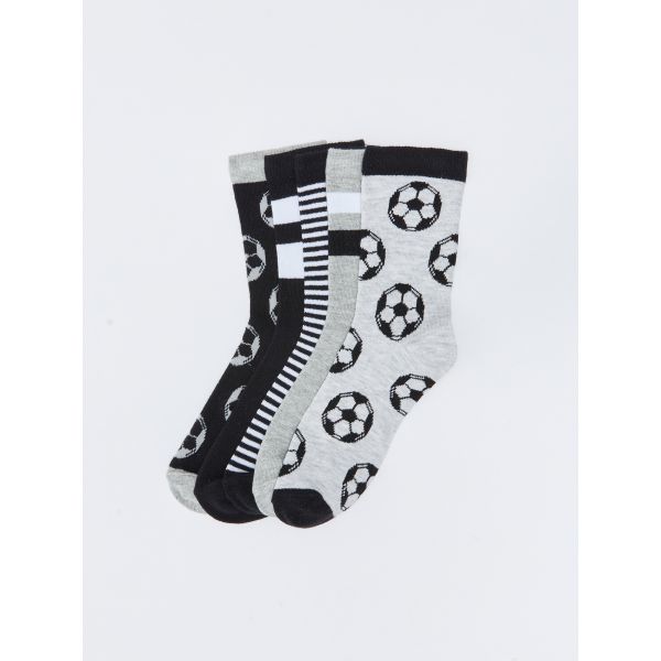 Patterned Boy Socks 3 Pieces