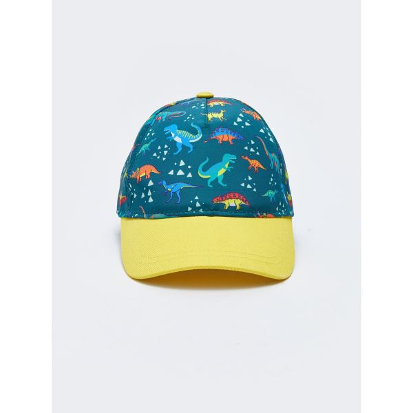 Dinosaur Printed Boy Cap Hat