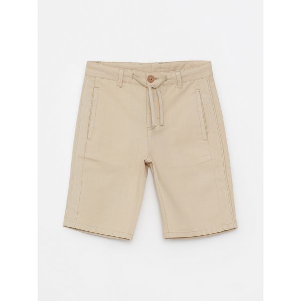 Basic Gabardine Boy Shorts